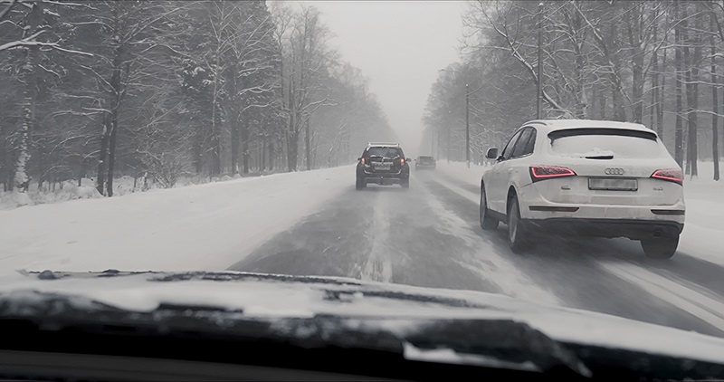 雨雪天氣下的剎車